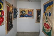 Vernissage at the art studio in Madrid, 2013